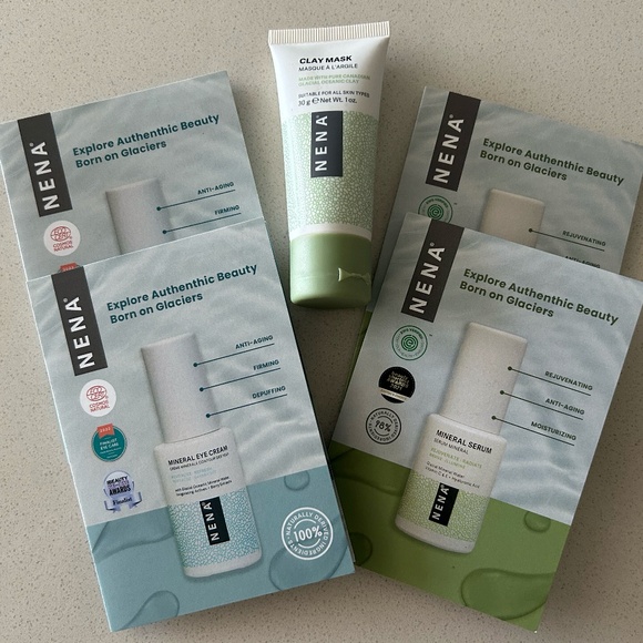 NENA Glacial Oceanic Clay Mask with Skincare Samples - Picture 8 of 16
